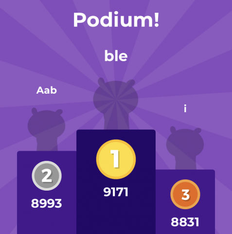 podium