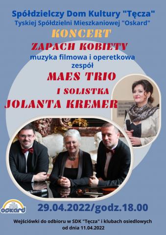 zapach kobiety koncert
