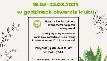 wymiana roślin